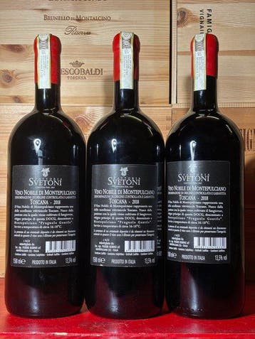 2018 Fattoria Svetoni Vino Nobile Di Montepulciano - Toscane, Nieuw