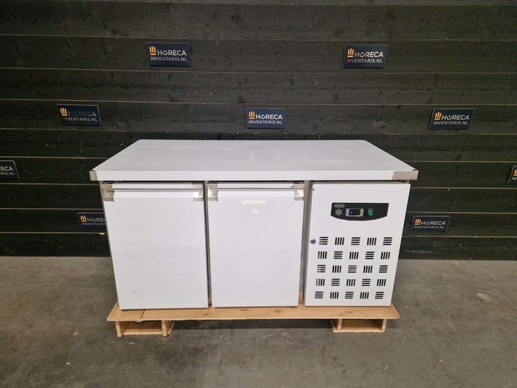 Koelwerkbank | Combisteel | 2-deurs | RVS | 230V, Zakelijke goederen, Horeca | Keukenapparatuur, Gebruikt, Koelen en Vriezen