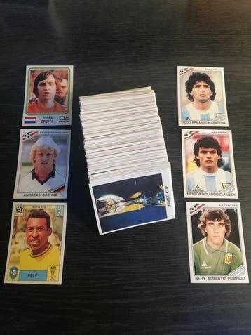 Panini World Cup Story Empty album + complete loose sticker, Collections