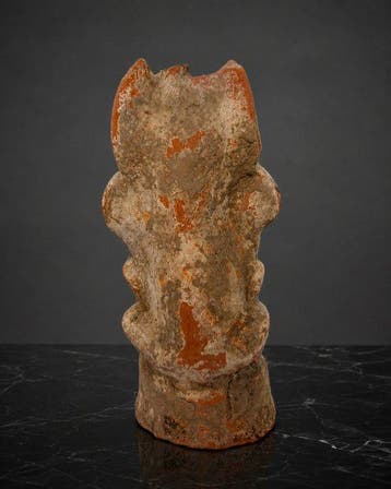 Oud Chinees, Tang-dynastie Terracotta Begrafenisbewaker