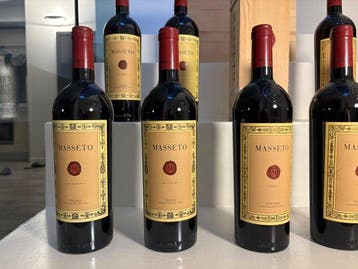 Masseto; 2007, 2011, 2012, 2014 x 2, 2015 x 2, 2016, 2017,, Nieuw