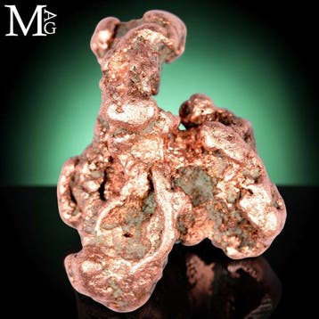 Natuurkoper met een rijke metallische glans uit de iconische