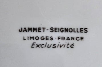 Jammet-Seignolles Limoges - Service de table pour 12 (44) -, Antiquités & Art