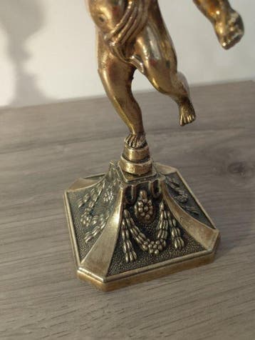 Candélabre putti (2) - Bronze doré - Style Louis XVI