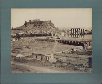 Felix Bonfils - Two Albumen Photographs of Athens, Greece –
