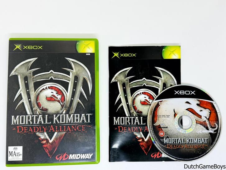 Xbox Classic - Mortal Kombat - Deadly Alliance - English, Games en Spelcomputers, Games | Xbox Original, Gebruikt, Verzenden