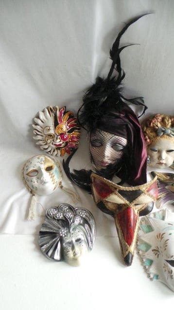 Decoratief ornament (10) - Collectie 10 Maskers - Barok -