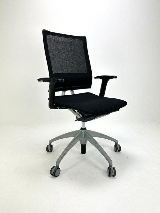 Sedus - Stoel - Open het - Aluminium, Textiel, Antiek en Kunst, Antiek | Meubels | Stoelen en Sofa's