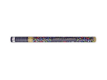 Confetti Kanon Gekleurde Mix 80cm, Verzenden