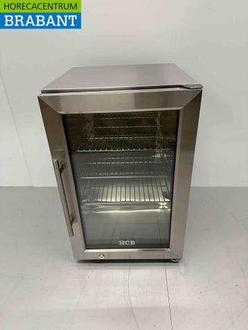 RVS Outdoor Backbar Barkoeling Glazen klapdeuren 63 liter 43, Ophalen of Verzenden, Nieuw in verpakking
