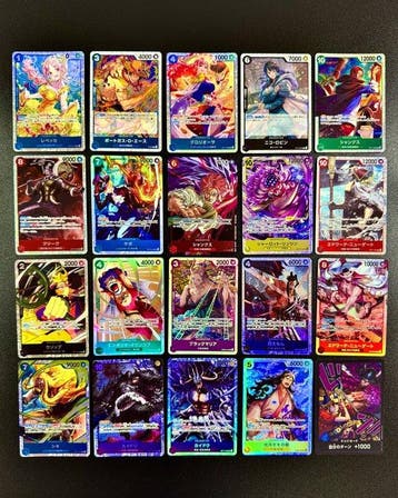 Bandai - 40 Bulk kaarten - One Piece - Nami, Hancock, Reiju,, Nieuw