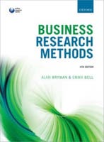 Business Research Methods 9780199668649 Alan Bryman, Livres, Verzenden, Alan Bryman