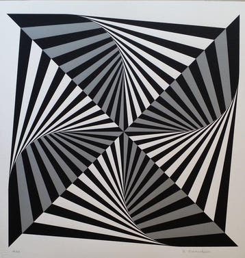 Marcello Morandini (1940) - Geometrische Komposition / OP