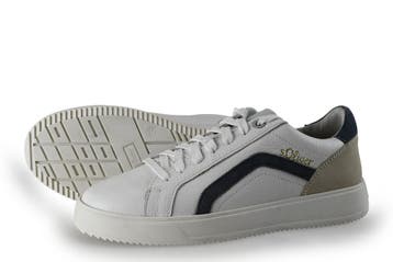 S.oliver Sneakers in maat 40 Wit, Kleding | Heren, Schoenen, Verzenden, Wit, Zo goed als nieuw, Sneakers