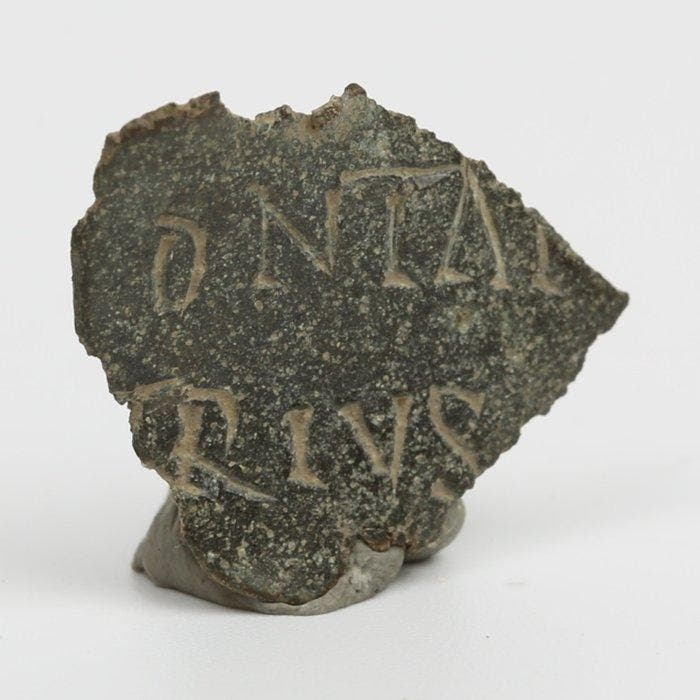 Oud-Romeins Brons Militair diploma-fragment, Collections, Minéraux & Fossiles