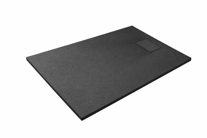 SALE - Numa 160x90 cm - Mat zwart - Douchebak -, Bricolage & Construction, Sanitaire, Enlèvement ou Envoi