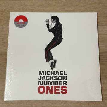 Michael Jackson - Number Ones - Double Red Vinyl Limited, Nieuw in verpakking