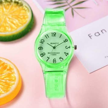 Transparant Candy Jelly Horloge Dames - Waterdicht Siliconen, Verzenden, Nieuw, Stuff Certified®