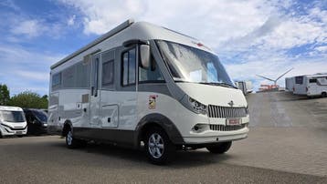 Carthago S-plus I 50 automaat met hef- en twinbedden 50417, Caravanes & Camping, Camping-cars, Integraal