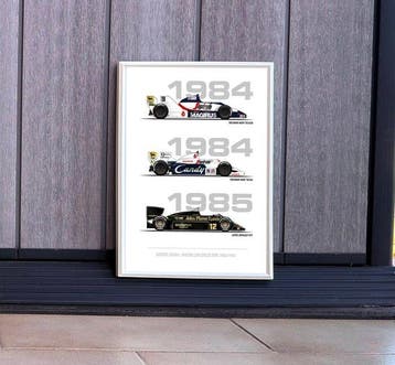 Ayrton Senna - Quadro, Nieuw