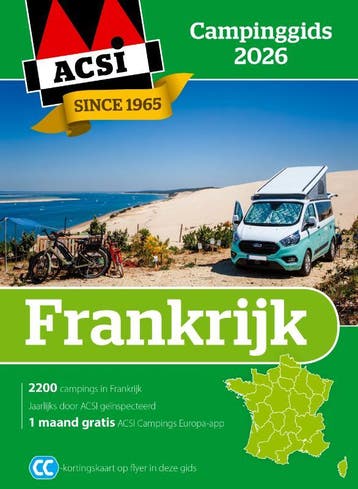 Acsi Campinggids Frankrijk 2026 |  | Nieuw, Verzenden