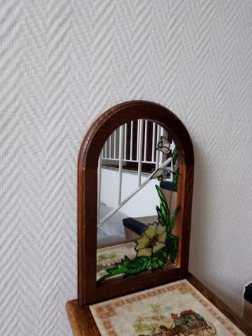 Lijst - hout en glas