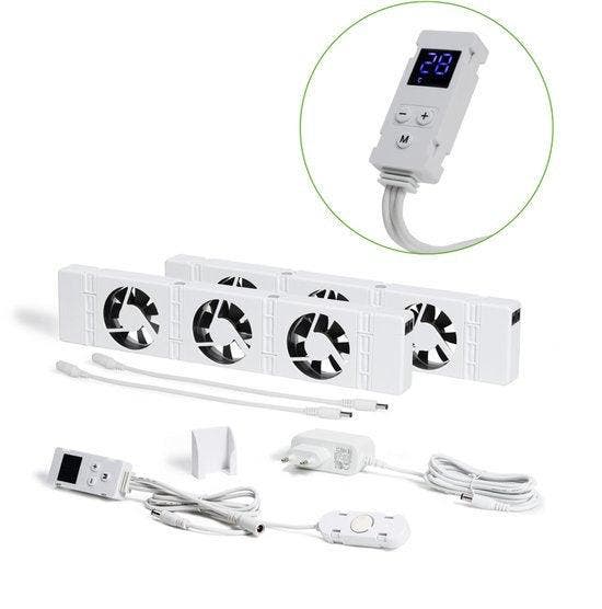 2dekans | SpeedComfort Radiator Ventilator Duo Set – Bespaar, Bricolage & Construction, Chauffage & Radiateurs, Enlèvement ou Envoi