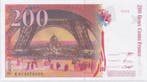 France Fay 75/02 K 200 Francs Eiffel 1996 Neuf Pick 159, Verzenden