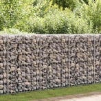 vidaXL Schanskorf met deksels 100x50x30 cm gegalvaniseerd, Verzenden, Nieuw
