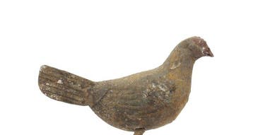 Oud-Chinees, Han-dynastie Terracotta Een zeldzaam keramisch