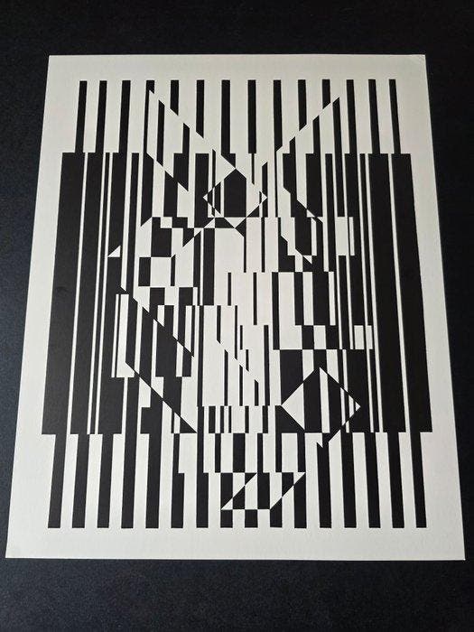 Victor Vasarely (1906-1997) - Calcis, Antiek en Kunst, Antiek | Overige Antiek