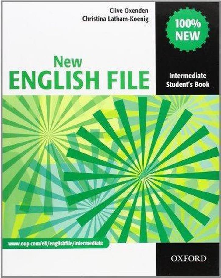 NEW ENGLISH FILE INTERMEDIATE STUDENT BOOK 9780194518000, Livres, Langue | Anglais, Envoi