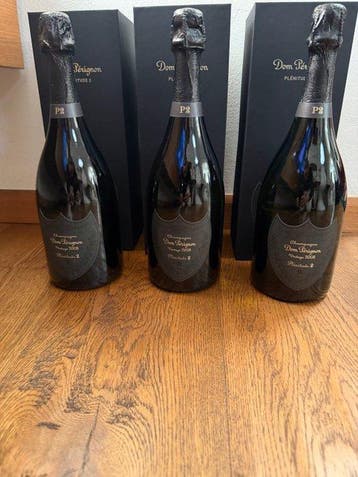2008 Dom Pérignon, P2 - Champagne Brut - 3 Flessen (0.75, Nieuw
