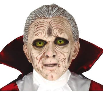 Halloween Dracula Masker, Verzenden, Nieuw