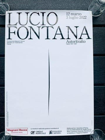 Lucio Fontana - Concetto spaziale, Attesa. 1965