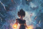 Canvas Fit - Alberto Ricardo - Vegeta: Orgullo en Llamas, Nieuw