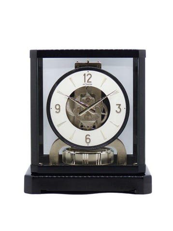 Pendule Atmos - Jaeger-LeCoultre - Laiton, argent et noir, Antiek en Kunst, Antiek | Klokken