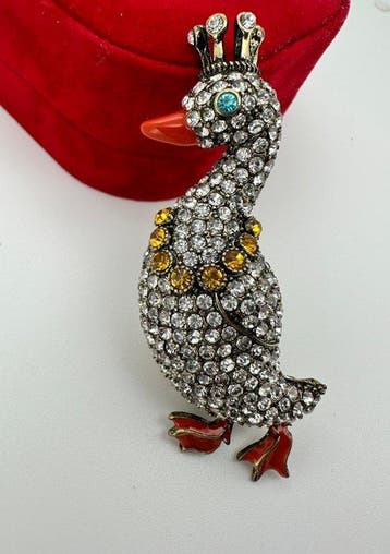 Heidi Daus - Roi Coin-coin - Broche, Nieuw