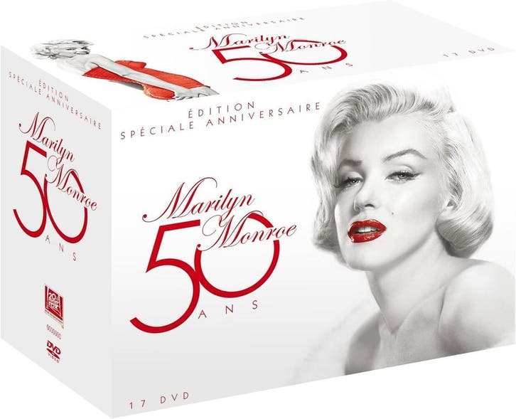 Marilyn Monroe – 50th Anniversary Special Edition 17 DVDs, CD & DVD, DVD | Musique & Concerts, Envoi