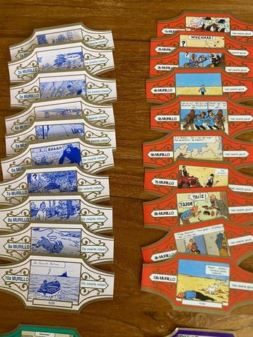 Tintin 130 bagues de cigares Tintin, Nieuw