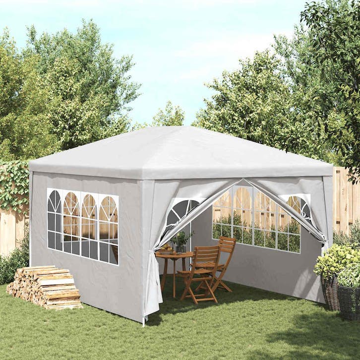 vidaXL Partytent 3x4 m wit, Jardin & Terrasse, Tonnelles, Envoi