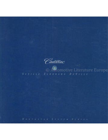1997 CADILLAC PROGRAMMA BROCHURE ENGELS (USA), Boeken, Nieuw
