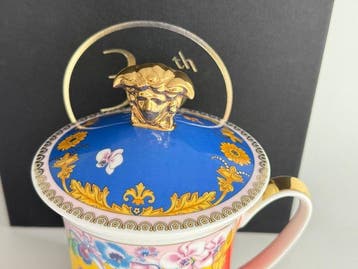 Rosenthal - Versace - Mok - PRIMAVERA Bekers met deksel /