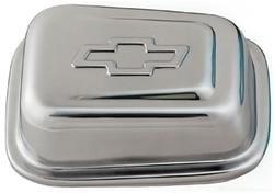 Chevrolet chrome breather vierkant, Ophalen of Verzenden