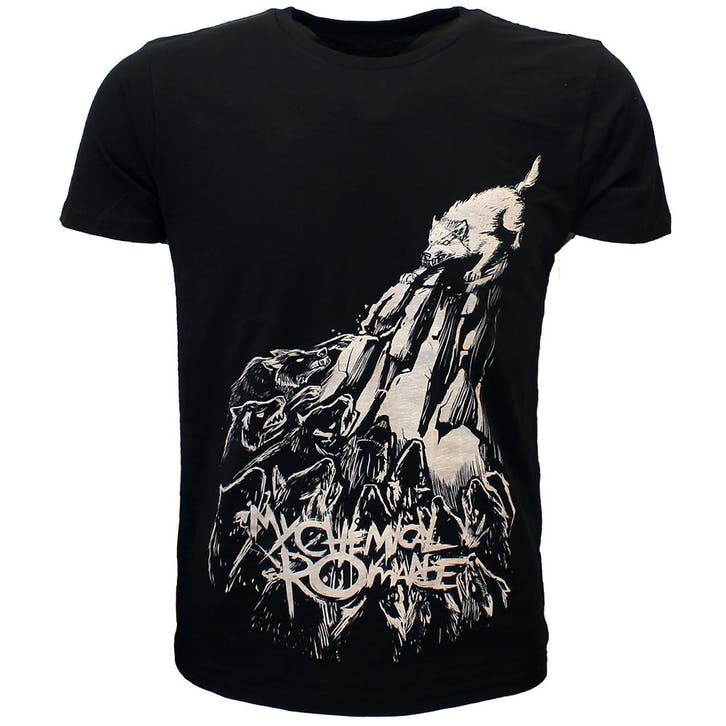 My Chemical Romance Wolves Pack T-Shirt, Vêtements | Hommes, T-shirts