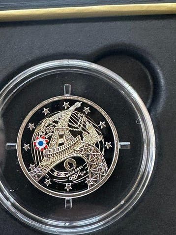 France. 2 Euro 2024 La Tour Eiffel Danse Proof (Sans prix