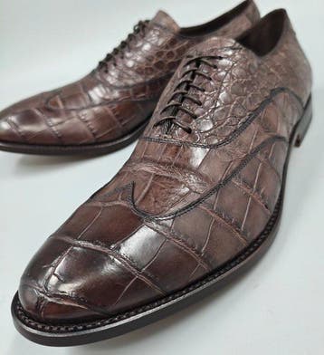 Raparo-Wingtip-Crocodile-UK10.5 - Veterschoenen - Maat: EU