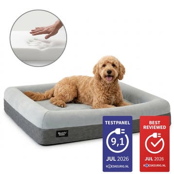 Buddy Beds Orthopedische Hondenmand 100cm – Luxe Hondenbed, Verzenden