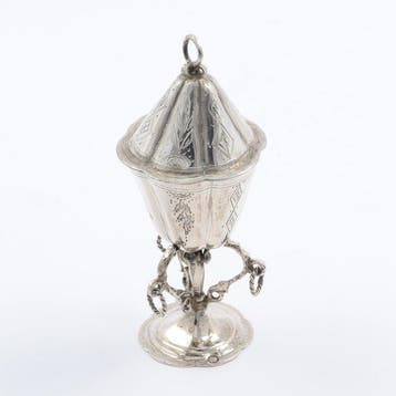Schoonhoven 1887 - Miniatuur Bokaal met Deksel -