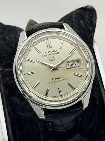 Seiko - 5 Sportsmatic Deluxe - Zonder minimumprijs -, Handtassen en Accessoires